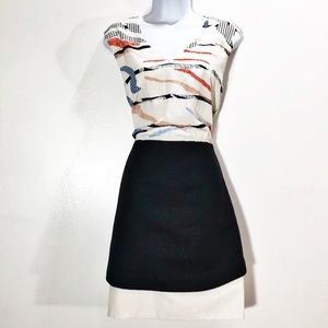 Tibi New York two layer a line dress